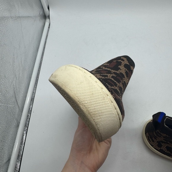 Rothy’s The Chelsea Wildcat Sneaker Boot Cheetah Leopard Print Size 10 - Picture 13 of 16
